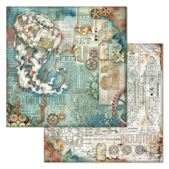 Set de scrapbooking Sea World Stamperia 20x20cm