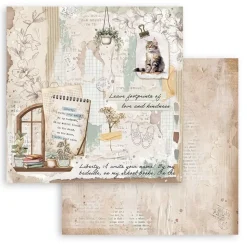Set de scrapbooking Secret Diary Stamperia 30x30cm