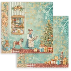Set de scrapbooking The Nutcracker Stamperia 30x30cm