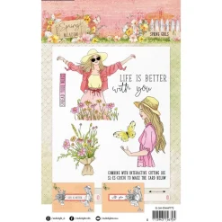 Set de sellos transparentes Spring Girls Spring Meadow Studio Light