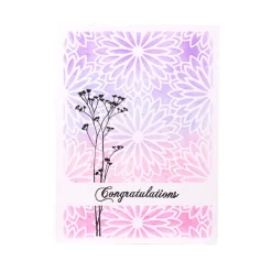 Set de sellos transparentes Dried Flowers Essentials Studio Light