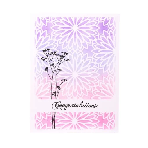 Set de sellos transparentes Dried Flowers Essentials Studio Light
