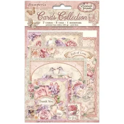 Set de Tarjetas Romance Forever Stamperia
