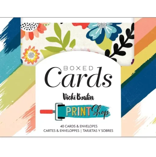 Set de Tarjetas y Sobres Print Shop Vicki Boutin
