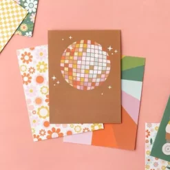 Set de tarjetas y sobres Groovy Darlin' Jen Hadfield