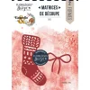 Set de Troqueles Calcetines Colgantes Cannelle & Chocolat Florilèges Design