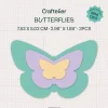 Set de troqueles Esenciales Mini Mariposas Craftelier