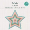 Set de troqueles Esenciales Estrellas Craftelier