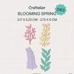 Set de Troqueles Explosión de Primavera Craftelier