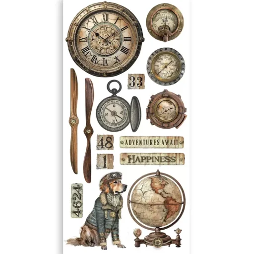 Set Paper Cut-outs Alterego Stamperia
