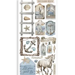 Set Paper Cut-outs Silent Sea Stamperia