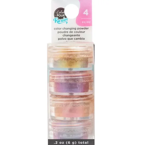 Set Polvos Color Changing Color Pour Resin American Crafts 6gr