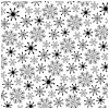 Set sellos transparentes Copos de Nieve Let it Snow Artemio