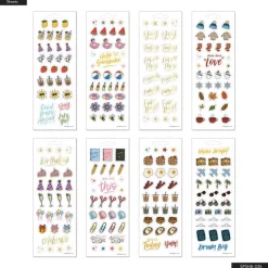 Set Stickers All the Things Icons Happy Planner