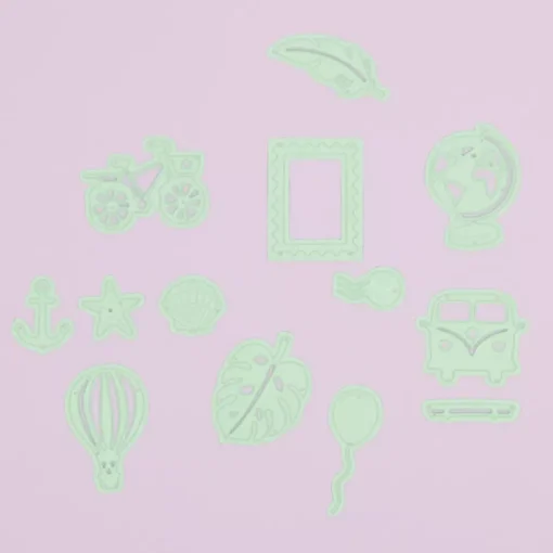 Set troqueles Mini Tiempo Libre Craftelier