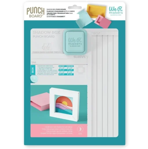 Shadow Box Punch Board We R Makers
