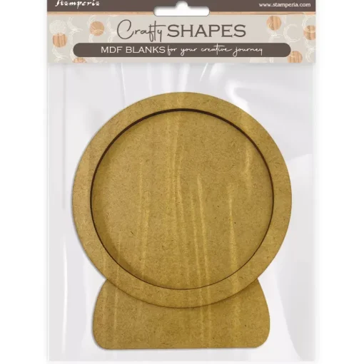 Silueta MDF Crafty Shapes Bola de nieve All You Need For Christmas Stamperia