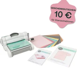 Sizzix Big Shot WhiteandGrey PLUS Kit de iniciación