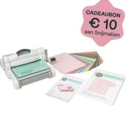 Sizzix Big Shot WhiteandGrey PLUS Kit de iniciación