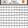 Stencil Spooky Scary Stitch Halloween Carta Bella