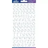 Stickers Abecedario Iridiscente pequeño Silver Frankfurter Sticko