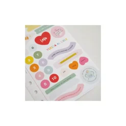 Stickers Baby M va al cole Lora Bailora