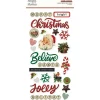 Stickers Foam Simple Vintage Dear Santa Simple Stories