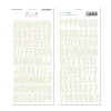 SUPER OFERTA **30%** Abecedario Chipboard Sur Lora Bailora