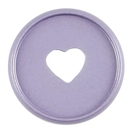 SUPER OFERTA **40%** Anillas Metálicas M Whisteria Pearl Powder Para Happy Planner