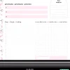 SUPER OFERTA **40%** Bloque de hojas Daily Check-in Classic Happy Planner