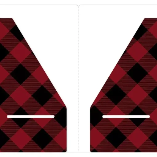 SUPER OFERTA **40%** Bolsillo Red Buffalo Plaid para Traveler's Notebook Echo Park