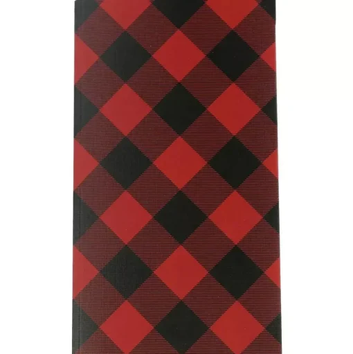 SUPER OFERTA **40%** Bolsillo Red Buffalo Plaid para Traveler's Notebook Echo Park