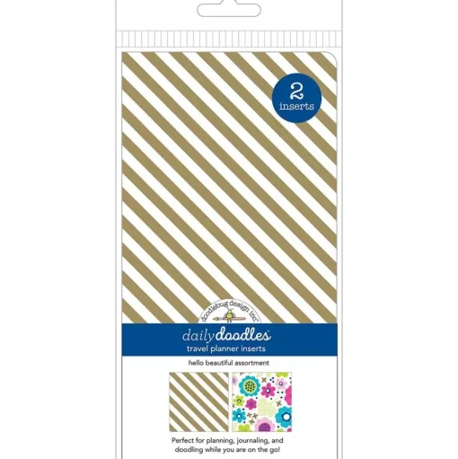 SUPER OFERTA **30%** Cuadernos Hello Beautiful para midori travel planner Doodlebug