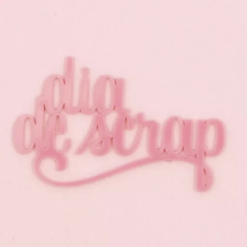 SUPER OFERTA **60%** Die-Cut de Metacrilato Día de Scrap Craftelier
