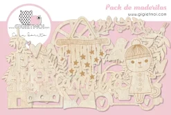 SUPER OFERTA **40%** Die-cuts de madera Alegría Catalán Gigietmoi