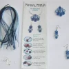 SUPER OFERTA **40%** Kit de Quilling Azules Manual Manía