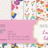 SUPER OFERTA **40%** Kit Papel de Tela Love Wins PapersForYou 30x30cm