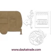 SUPER OFERTA **50%** Álbum Rulotte chipboard Dayka