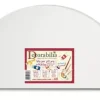 SUPER OFERTA **40%** Lienzo sobre bastidor semicircular Stamperia 60cm