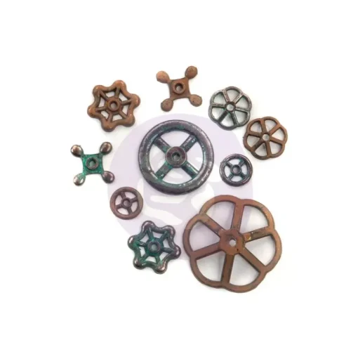 SUPER OFERTA **40%** Llaves de rueda industriales metálicas vintage Finnabair