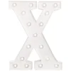 SUPER OFERTA **60%** Marquee Love Letra X 25cm