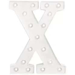 SUPER OFERTA **60%** Marquee Love Letra X 25cm