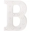SUPER OFERTA **60%** Marquee Love Letra B 25cm