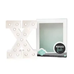 SUPER OFERTA **60%** Marquee Love Letra X