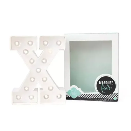 SUPER OFERTA **60%** Marquee Love Letra X
