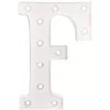 SUPER OFERTA **60%** Marquee Love Letra F 25cm
