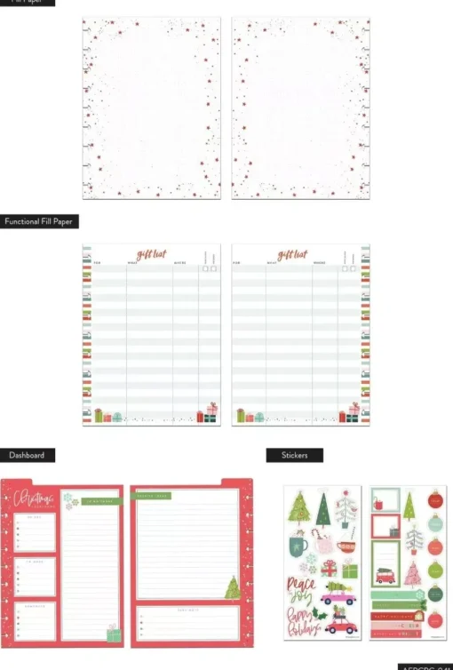 SUPER OFERTA **30%** Pack Companion Classic Christmas Happy Planner