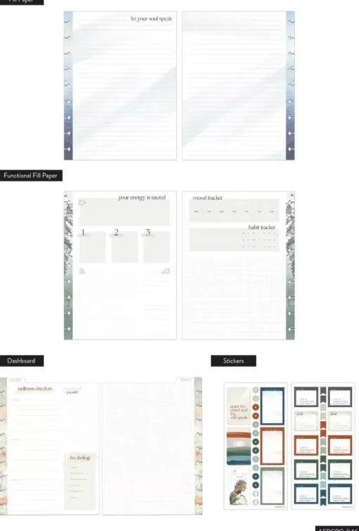 SUPER OFERTA **40%** Pack Companion Classic Let Your Heart Wander Happy Planner