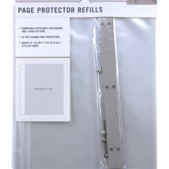 SUPER OFERTA **40%** Pack de Fundas para Álbumes K and Company 8.5"x11"