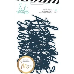 SUPER OFERTA **40%** Palabras en acetato Hawthorne Adventure Heidi Swapp para Minc